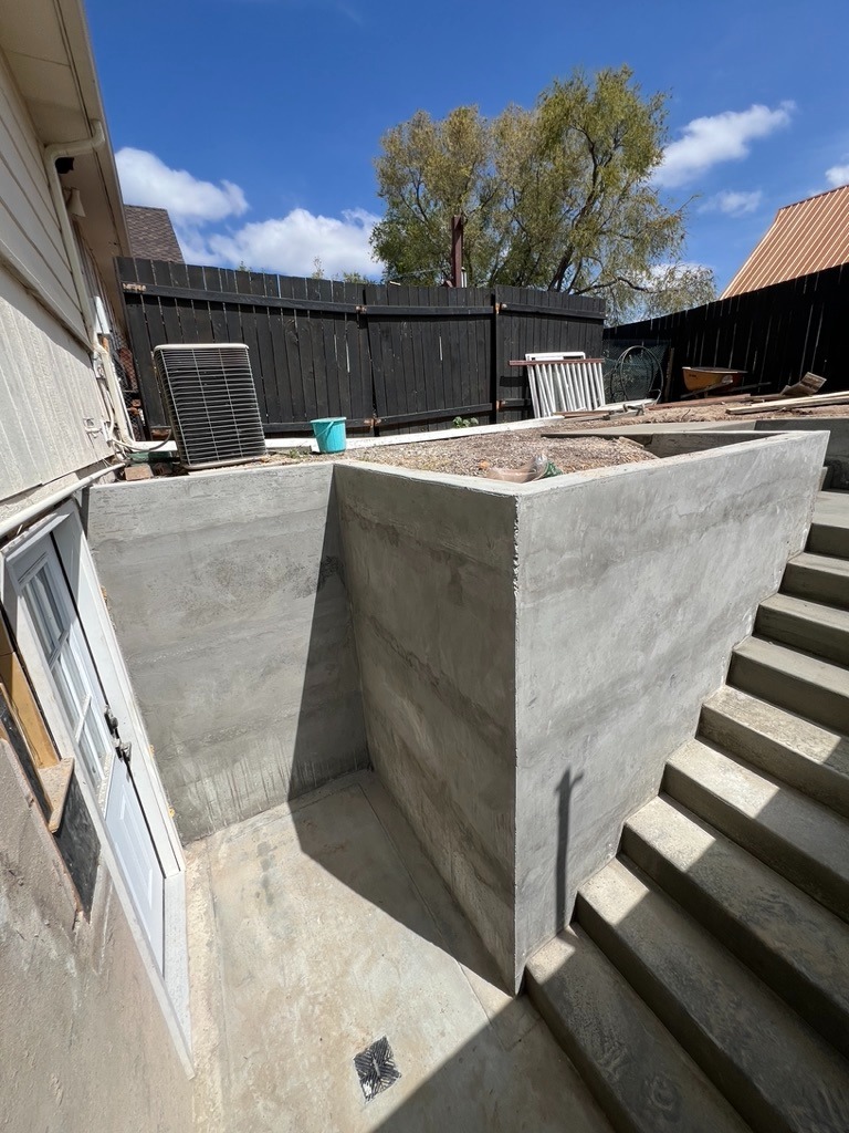 Concrete Steps Installation